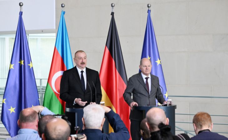  El Presidente y el Canciller alemán celebraron una rueda de prensa conjunta 